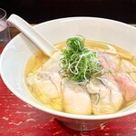 神保町 黒須 - 限定メニュー北海道産
      仙鳳趾（せんぽうし）の牡蠣の塩蕎麦
      牡蠣3個入り 