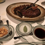 ウルフギャング・ステーキハウス - ガーリックチップ➰山葵➰醤油