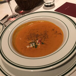 ウルフギャング・ステーキハウス 大阪店 - ロブスタービスクスープ