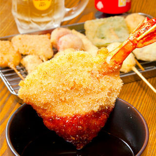 [Miebashi Station] Showa-era retro bar♪ Kushikatsu and highball in hand, ``Thank you for your hard work today!'' ”