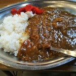 丸青食堂 - 名物カレー500円