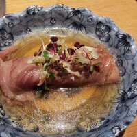 肉亭ふたご iki 新宿店 - サーロインの出汁だれ焼き