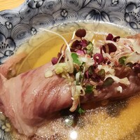 肉亭ふたご iki 新宿店 - サーロインの出汁だれ焼き