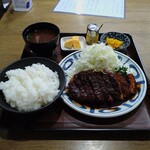 みそかつ 三和 - ロース味噌カツ定食