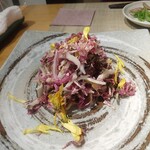 中華香房 凛道 - 紫白菜のコールスローサラダ