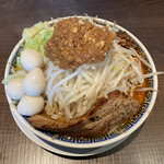 ラーメン ガジロー - 辛みそ野菜多めニンニク多め