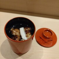 桜坂 渡利 - 松茸のお吸い物