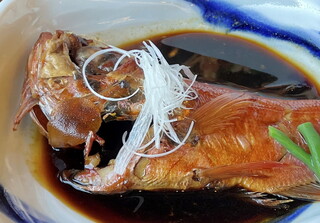 Amimoto Ryouri Tokuzoumaru - 金目鯛の姿煮付け