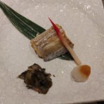 西麻布 鮨 三歩 - 太刀魚の塩焼き