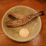 原始ろばた焼 ホワイトハウス - 氷魚630円 タラの仲間