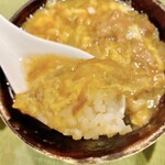 らーめん 鴨to葱 - 小親子丼