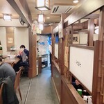 炭焼うな富士 - 店内の様子です