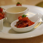 焼肉 銀座コバウ - 炙りユッケ