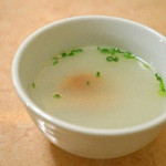 焼肉 銀座コバウ - 牛骨梅スープ