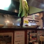 Shisem menka ryuunoko - 野菜がぶら下ってます？聞いたら意味は無いんだそうです。