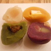 HIGASHIYA GINZA - 一口菓子断面