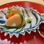 喰切料理 八方 - タイラギと赤貝。