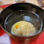 喰切料理 八方 - 蟹しんじょ。馬杉。