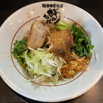 豚骨中華そば がんたれ - 普通のまぜそば [復刻版] ¥900(税込)