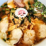 麺屋 木ノ下 - 期間限定 台湾ワンタン麺 1,300円