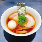 うずとかみなり - 地鶏の味玉 醤油RAMEN