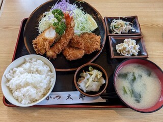 Tonkatsu Tarou - ミックス定食