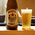 Yakitori Haruka - 瓶ビールで乾杯！