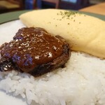 北18条 クロック+G - オムビーカレー(辛口) ¥1480