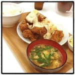 Kinkaramen - カラカツ南蛮定食！！
                        
                        ボリューム満点！！