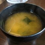 Chikin Hausu Goichigo - 味噌汁アップ