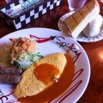 オキザリス - オムレツプレート￥850