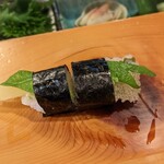 吉乃寿司 - 子持ち昆布と数の子半々で
