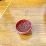 俺の中華たなか家 - 「辛味噌」は小さい器で提供(^^)d