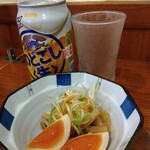 俺の中華たなか家 - 「のどごし生」とサービス「おつまみ」❤️が着卓＼(^o^)／