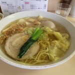 支那そば心麺 - 白メンマ塩ラーメン味玉はクーポンで(^-^)/