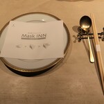 Sobako Kaiseki Ginza Tean - テーブルセッティング