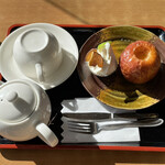 오쇼쿠지도코로 텐보오 - 구운 사과 세트