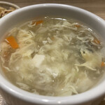 上海小籠包厨房阿杏 - たまごスープ