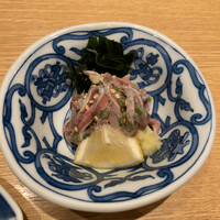 新宿割烹 中嶋 - 鰯のお刺身ハーフ