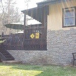 チェルシーズガーデンカフェ - テラス席からドッグランへ