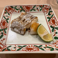 寿司海路 - 太刀魚の塩焼き