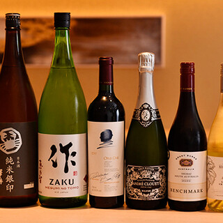 ドリンクのお持ち込みがおすすめ。お好きなお酒とともに乾杯を