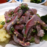 新宿割烹 中嶋 - 割烹 中嶋 ＠新宿 刺身というよりも 「鰯たたき」 ですね