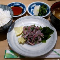 新宿割烹 中嶋 - 割烹 中嶋 ＠新宿 （鰯）刺身定食 800円