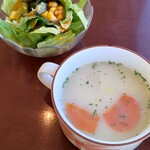 La ・Tour - サラダとスープ