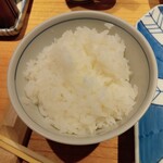 かつ久 無庵 - ご飯