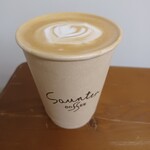 Saunter coffee - カフェラテ