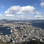 滋養軒 - 函館山の風景は朝夕夜、どれを取っても綺麗。（霧注意W）