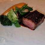 ラ・ベ - 和牛肉のロースト コーヒーバター 赤ワインソース  (サーロイン)