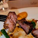 ラ・ベ - 和牛肉のロースト コーヒーバター 赤ワインソース  (サーロイン)